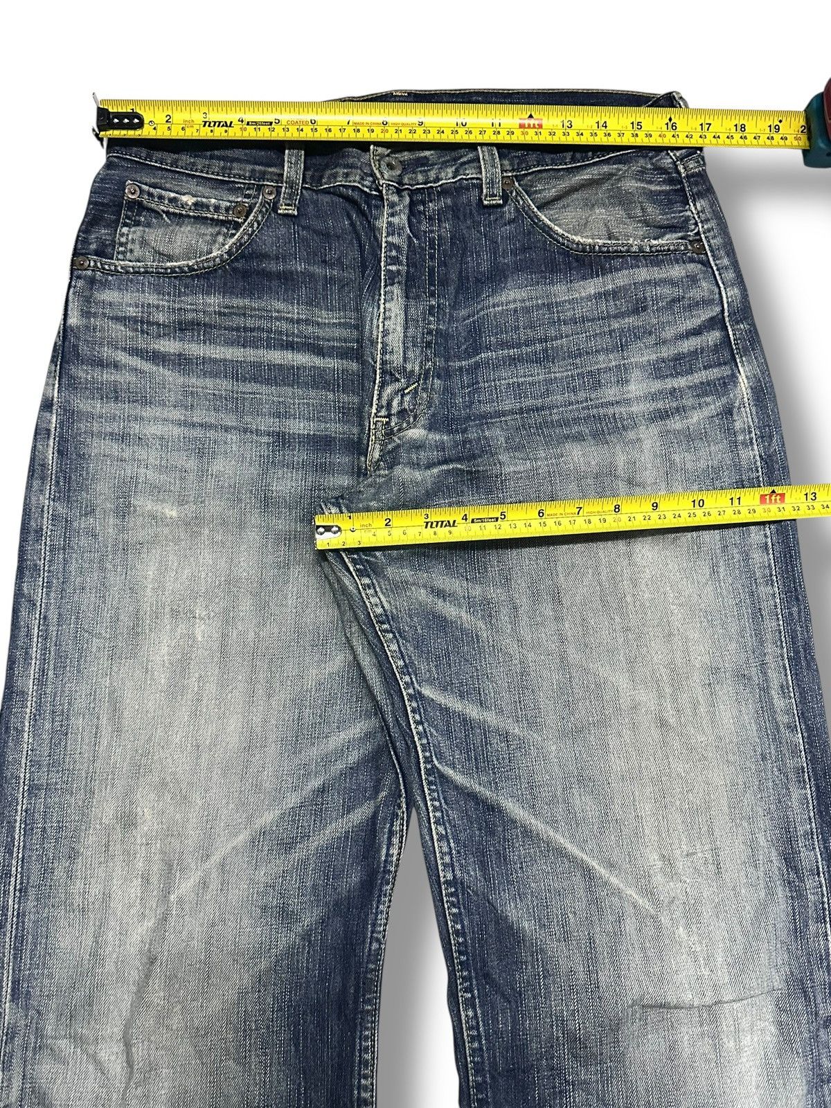 Japanese Brand Levi's 503 90's Jeans Baggy Loose Style With Faded Wash Size US 33 - 13 Thumbnail