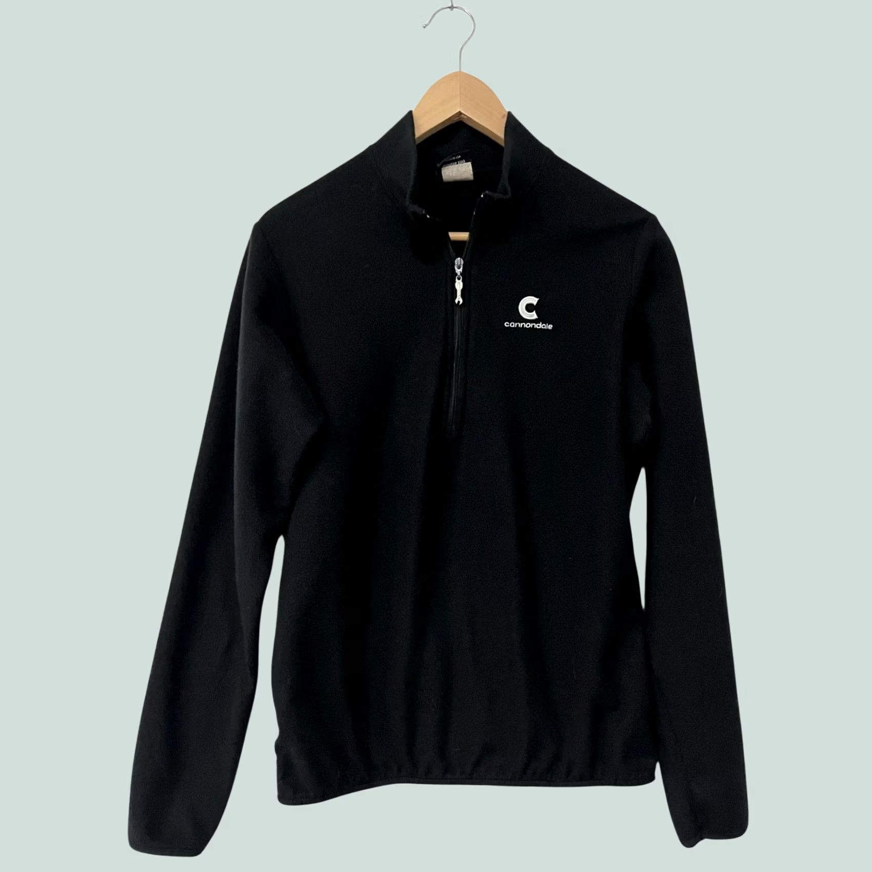 Logo 7 Cannondale Women’s L Fleece Jacket Black Embroidered Logo Back Pockets Full Zip Jacket Women L Black Embroidered Logo Back Pockets Full Zip Size L / US 10 / IT 46 - 1 Thumbnail