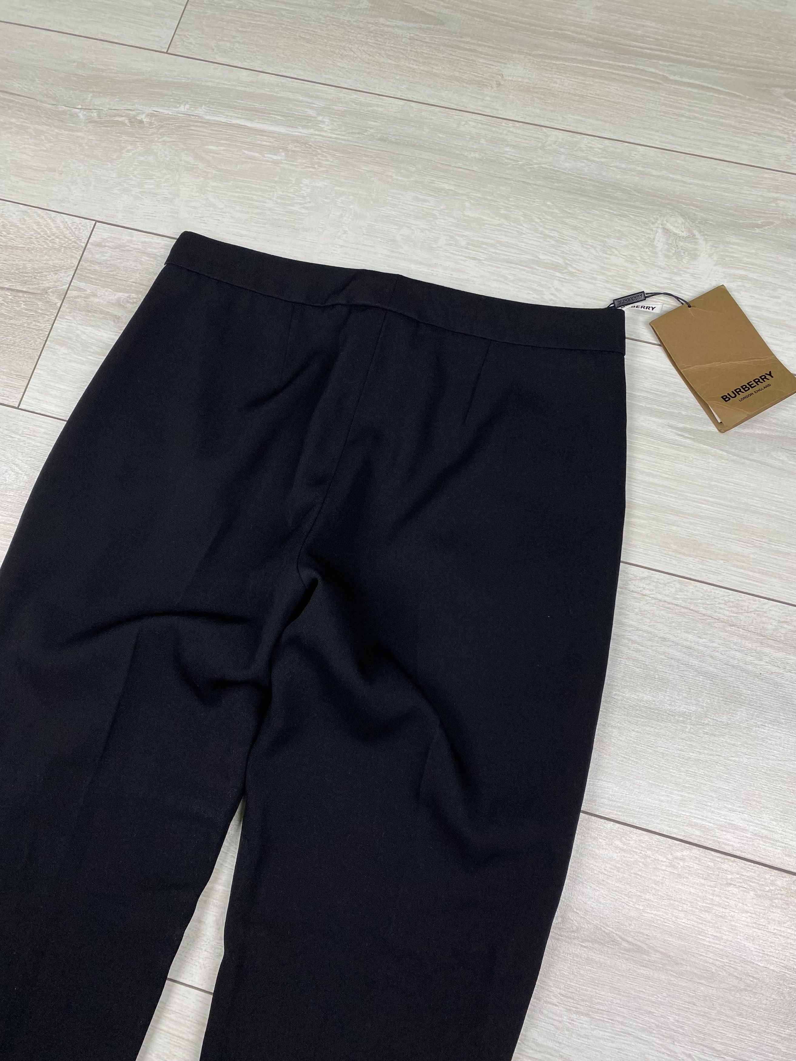 Burberry Burberry Hanover Stripe Wool Stright Fit Tailored Trousers Size 27" / US 4 / IT 40 - 11 Thumbnail