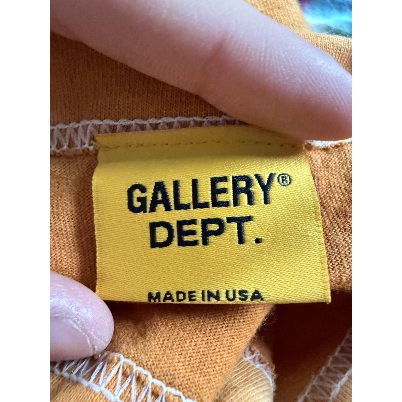 Gallery Dept. Gallery Dept Freak Show Tee Tie Dye Used Large Size US L / EU 52-54 / 3 - 5 Thumbnail