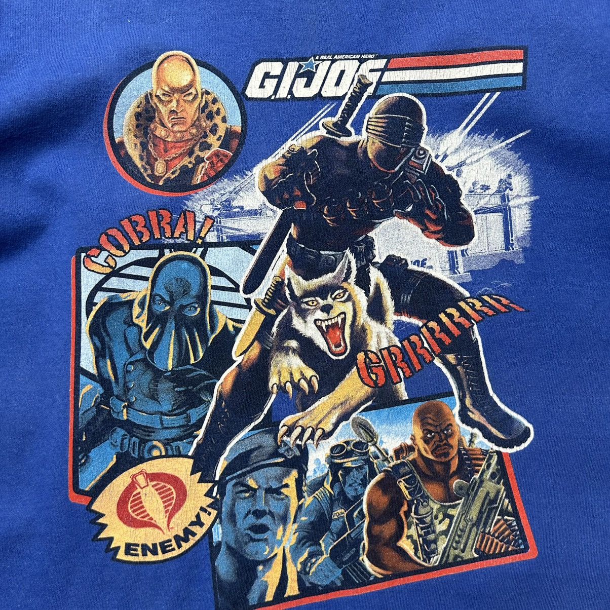 Vintage Vintage G.I. Joe Heroes And Villains Group Shot T-shirt Size M / US 6-8 / IT 42-44 - 4 Thumbnail