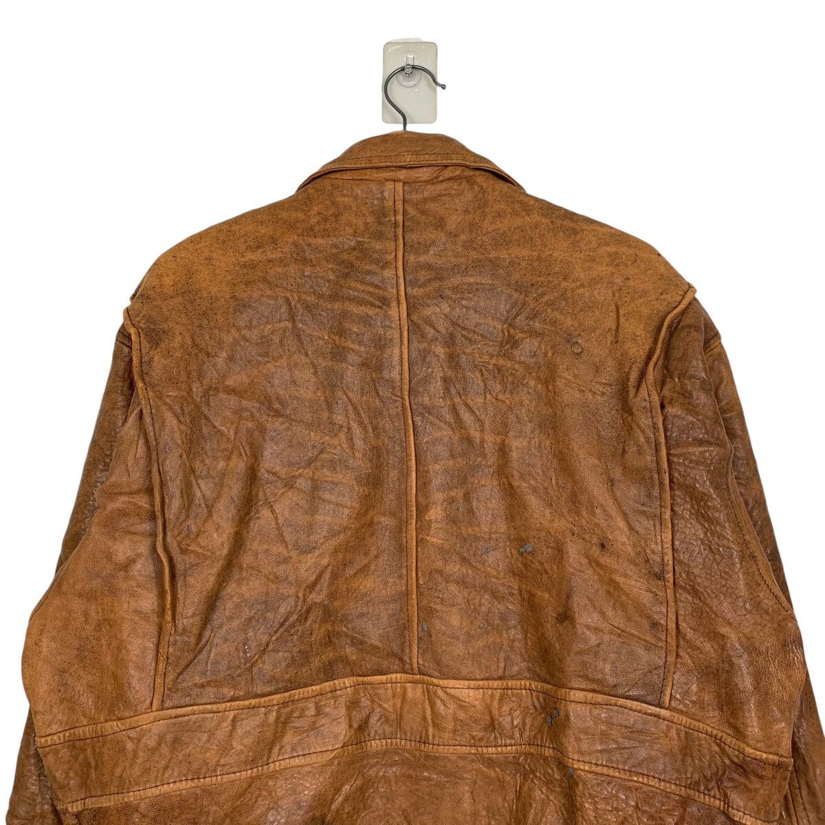 Japanese Brand Japanese Brand Jtylwear Leather Flight Jacket Size US L / EU 52-54 / 3 - 8 Thumbnail