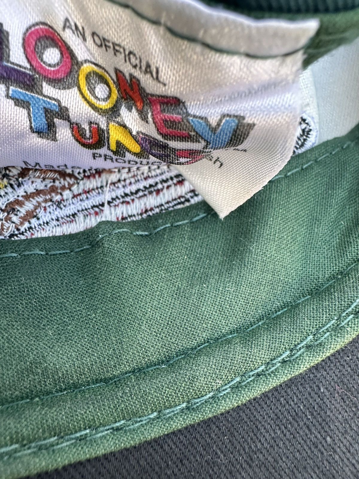 Vintage × Warner Bros Vintage Taz Hat SnapBack 90s Looney Tunes Dad Tasmanian Size ONE SIZE - 5 Thumbnail
