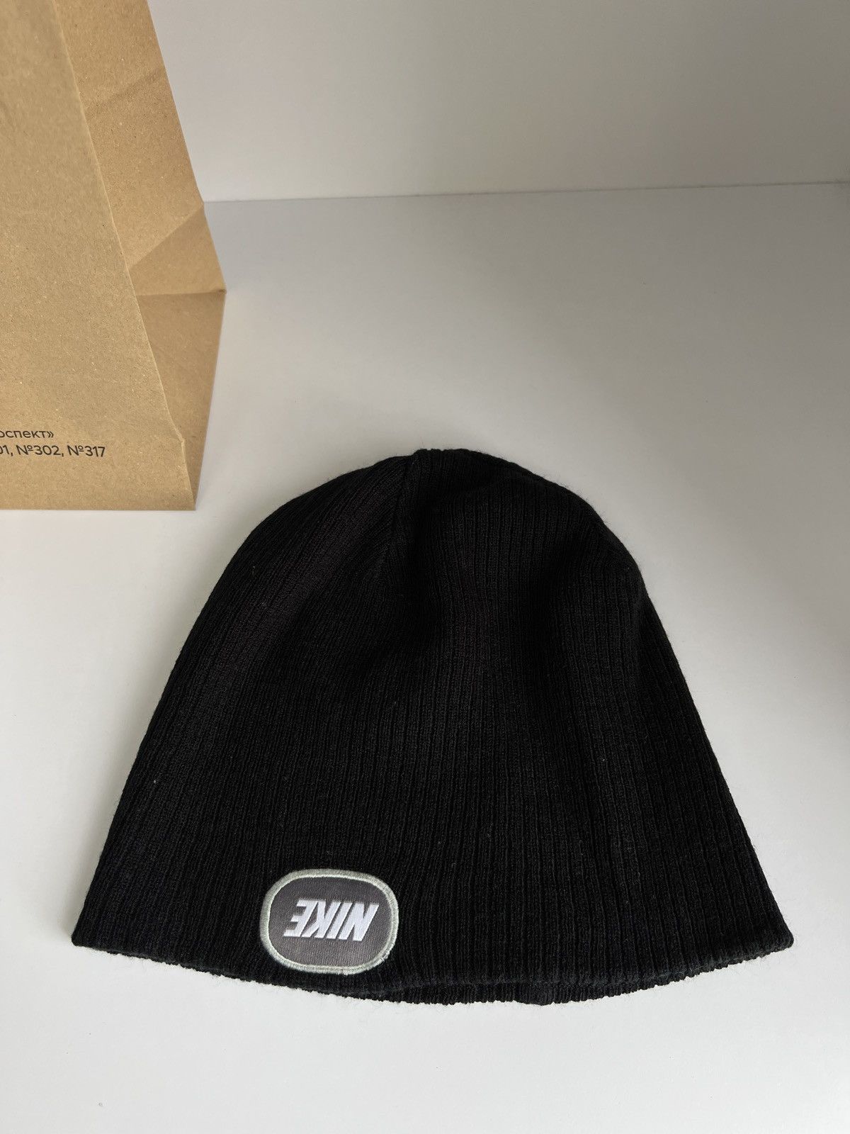 Nike × Vintage Vintage Nike 90s Street wear Beanie Size ONE SIZE - 4 Thumbnail
