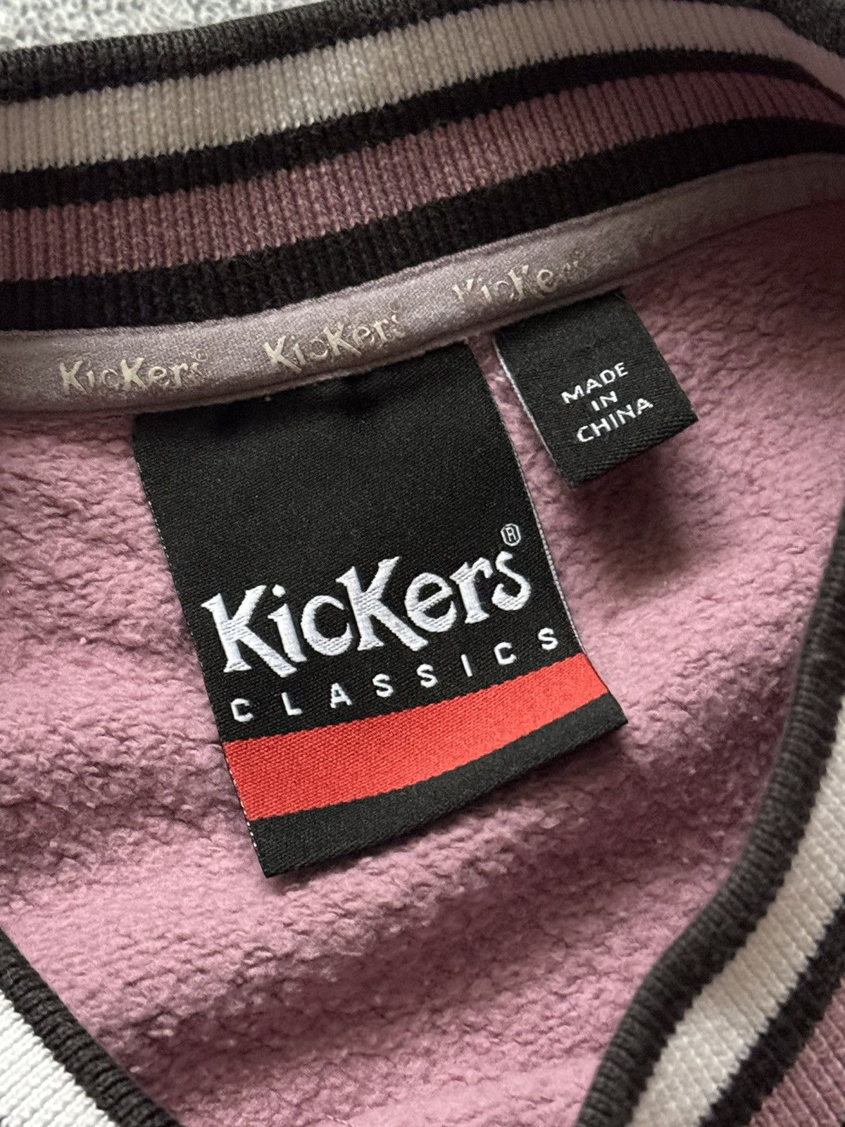Kickers × Vintage Kickers M big logo sweatshirt jumper pullover long sleeve Size US M / EU 48-50 / 2 - 8 Thumbnail