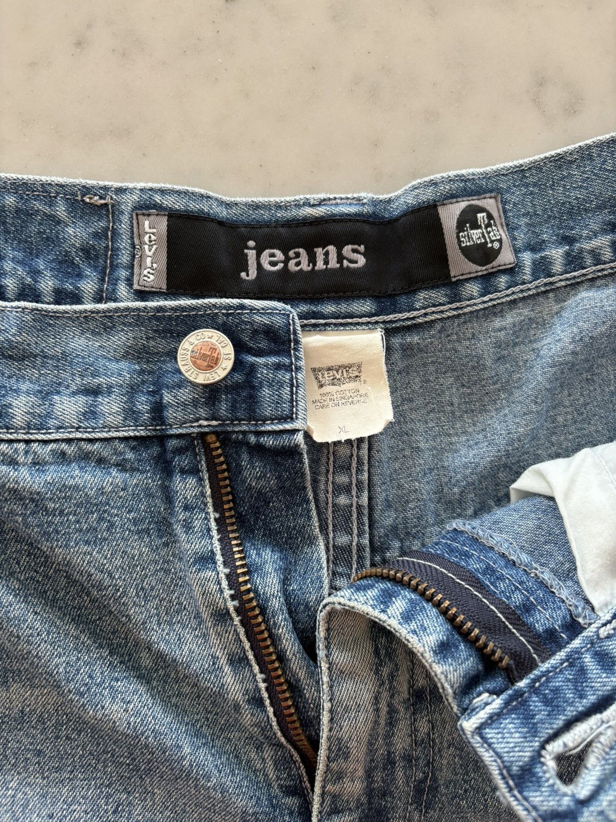 Levi's Vintage Clothing Vintage Levis SilverTab Jorts Size US 32 / EU 48 - 2 Thumbnail