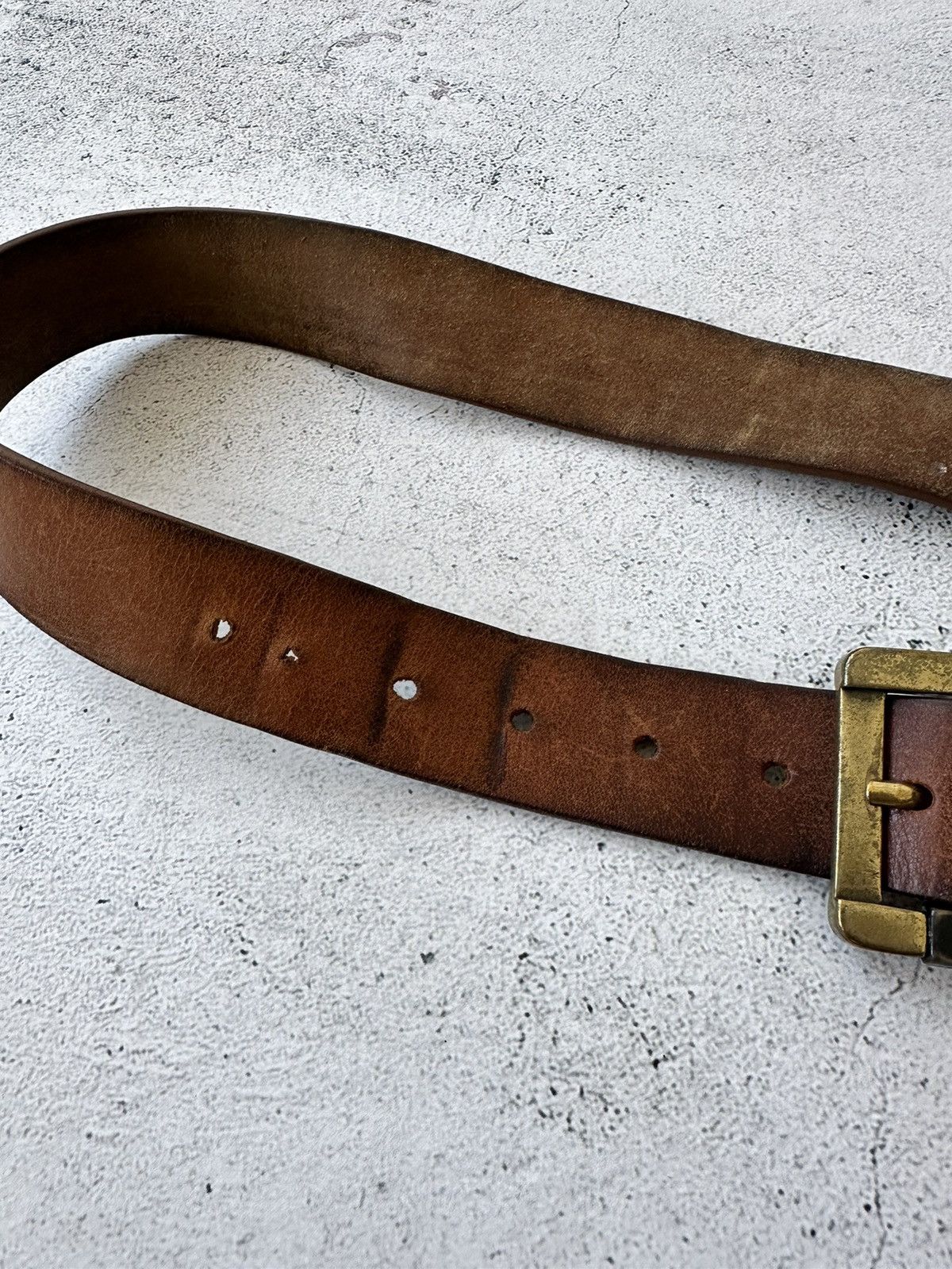 Diesel × Vintage Vintage Diesel Leather Belt Size ONE SIZE - 3 Thumbnail