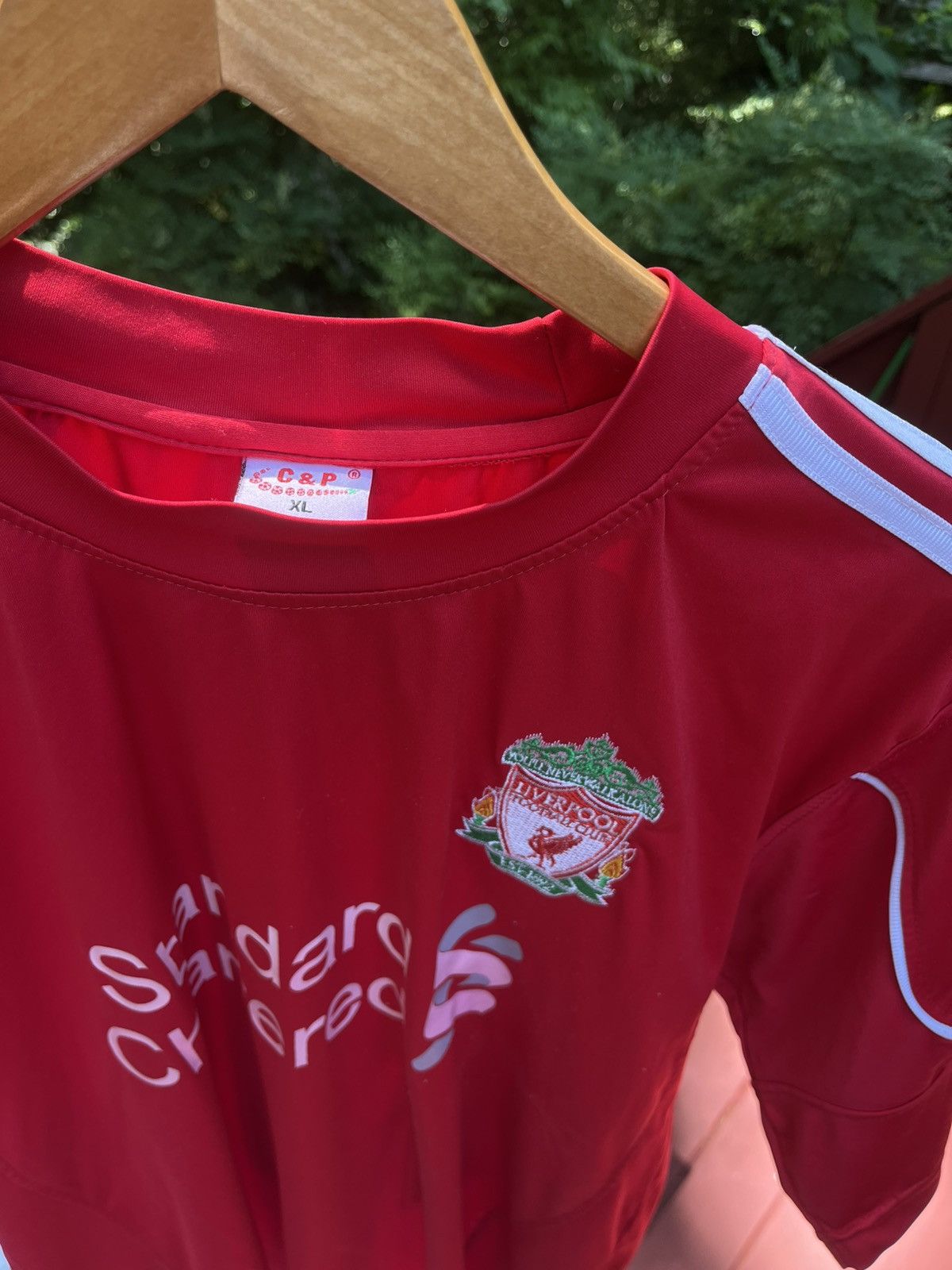 Vintage Bootleg Vintage Liverpool #11 Jersey Size US L / EU 52-54 / 3 - 3 Thumbnail