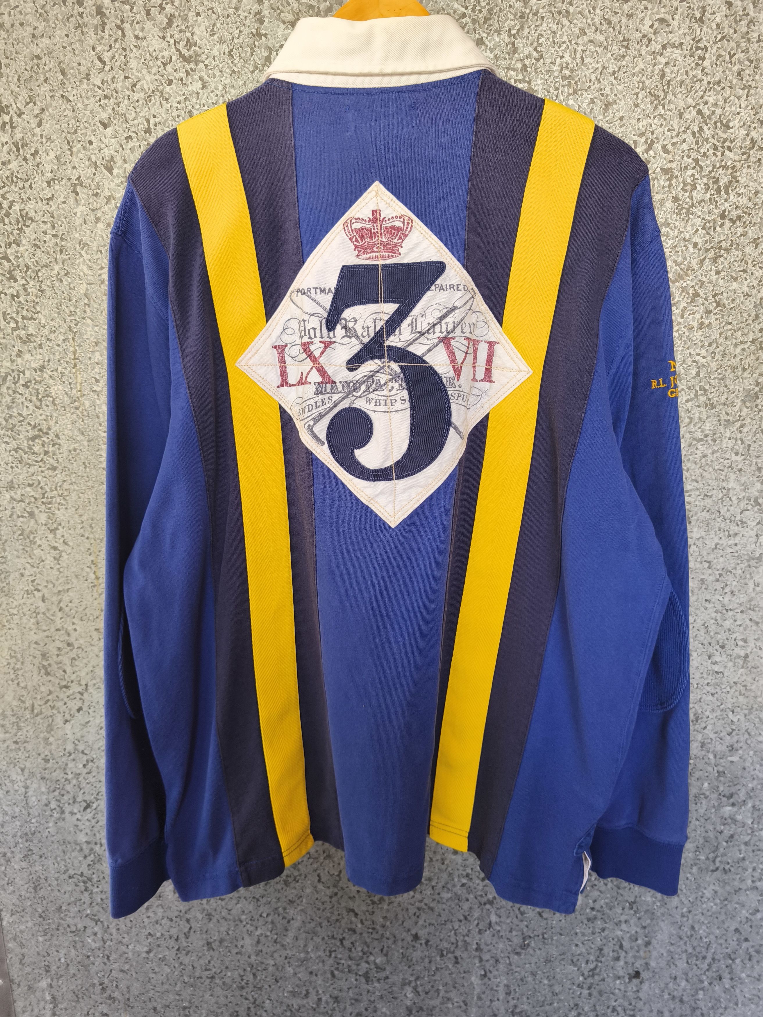 Polo Ralph Lauren 🔥 Rare Polo Ralph Lauren polos long sleeve Polo Rugby Size US L / EU 52-54 / 3 - 1 Thumbnail