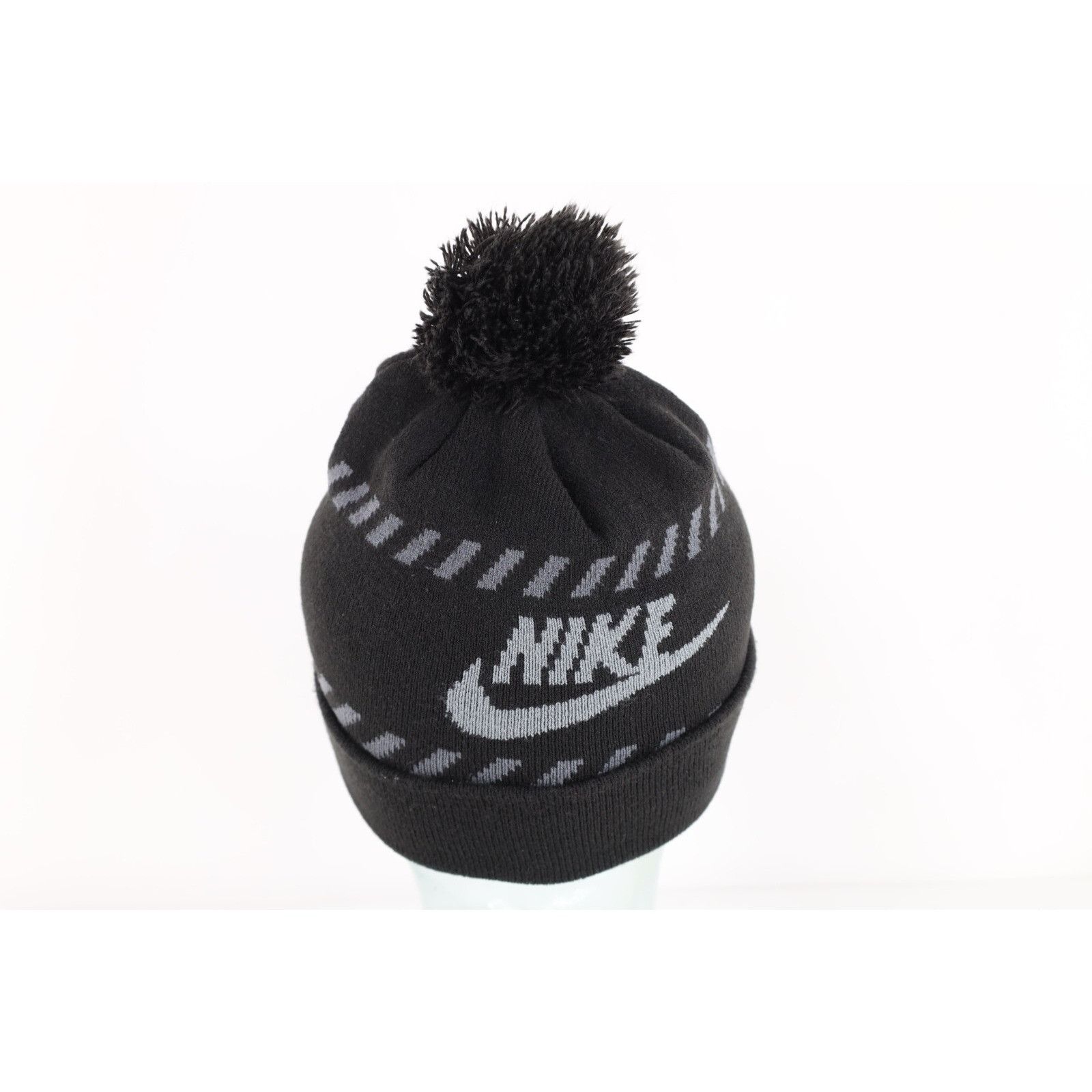 Nike Vintage Y2K Nike Travis Scott Mini Swoosh Pom Beanie Hat Size ONE SIZE - 4 Thumbnail