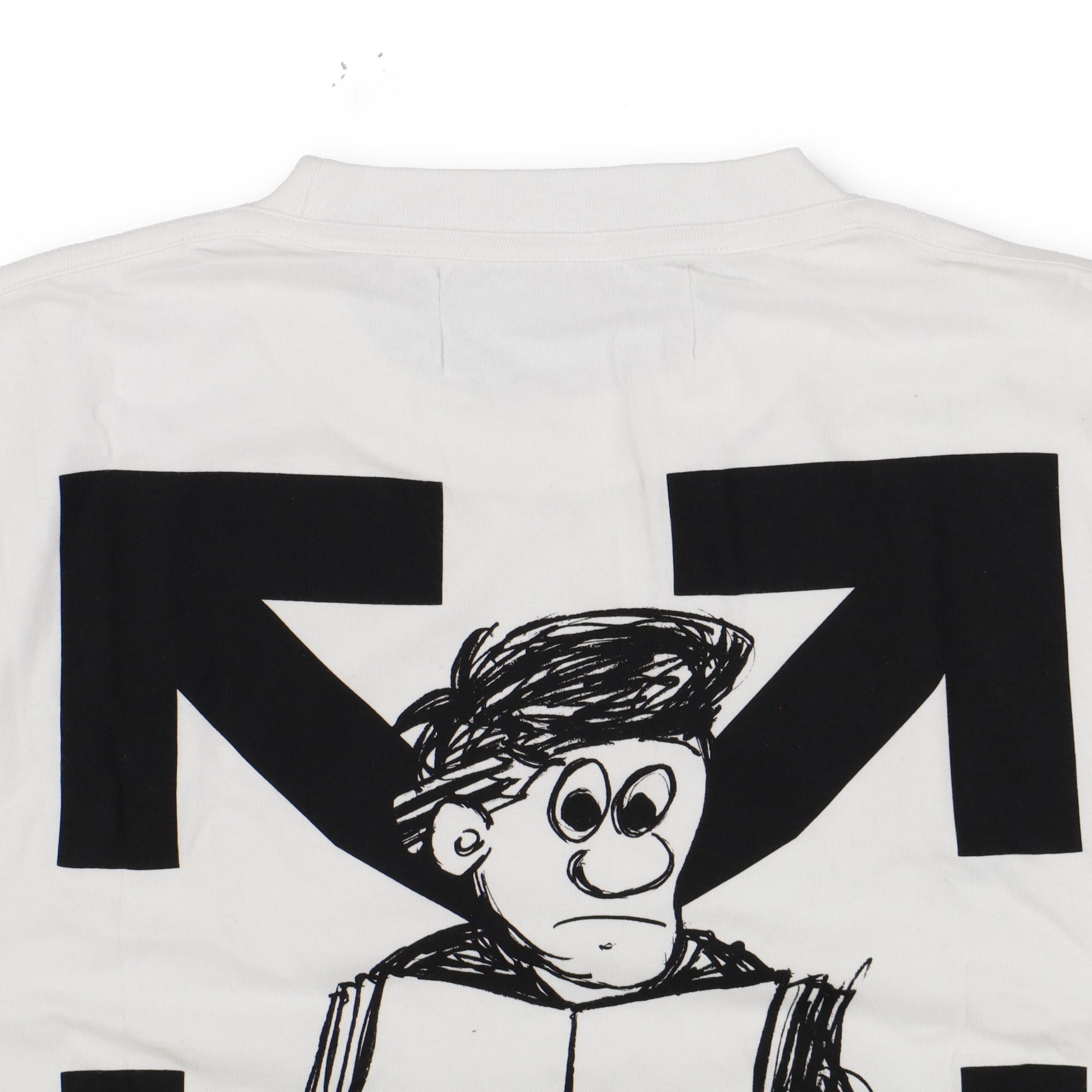 Off-White White Pencil Arch Arrows Oversized T-Shirt Size US XS / EU 42 / 0 - 4 Thumbnail