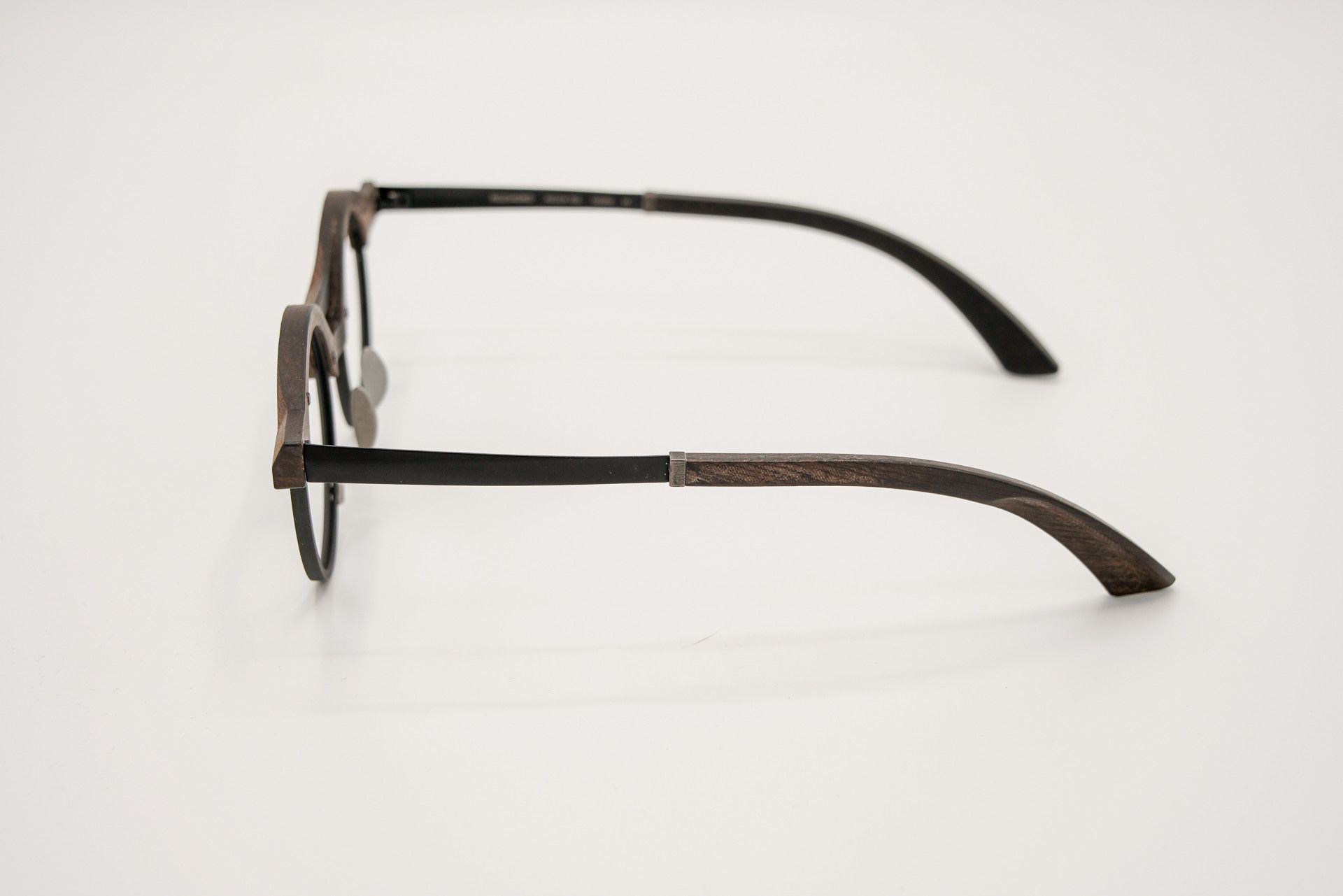 Rigards RIGARDS RG2046WD Blackwood Titanium Round Eyewear – Unworn Size ONE SIZE - 4 Thumbnail