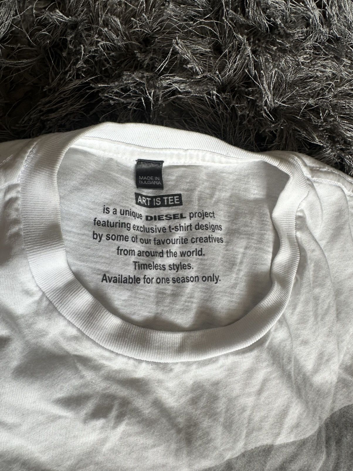 Diesel Diesel x Claudio Majorana Art is Tee Collection White Tshirt Size US S / EU 44-46 / 1 - 5 Thumbnail