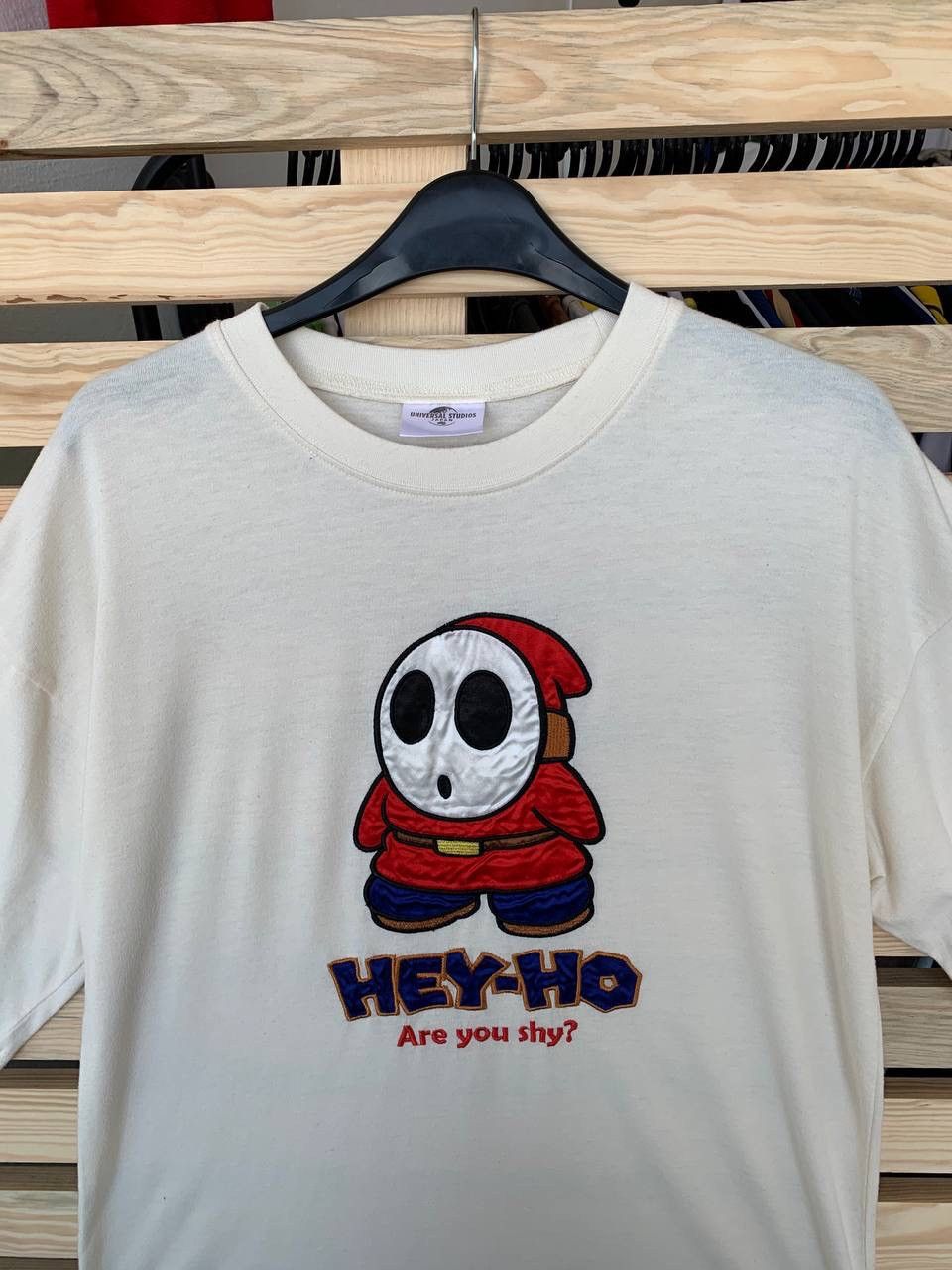 Nintendo × Universal Studios × Vintage Vintage y2k Nintendo Shy Guy Super Mario Bros Oversize Size US M / EU 48-50 / 2 - 3 Thumbnail