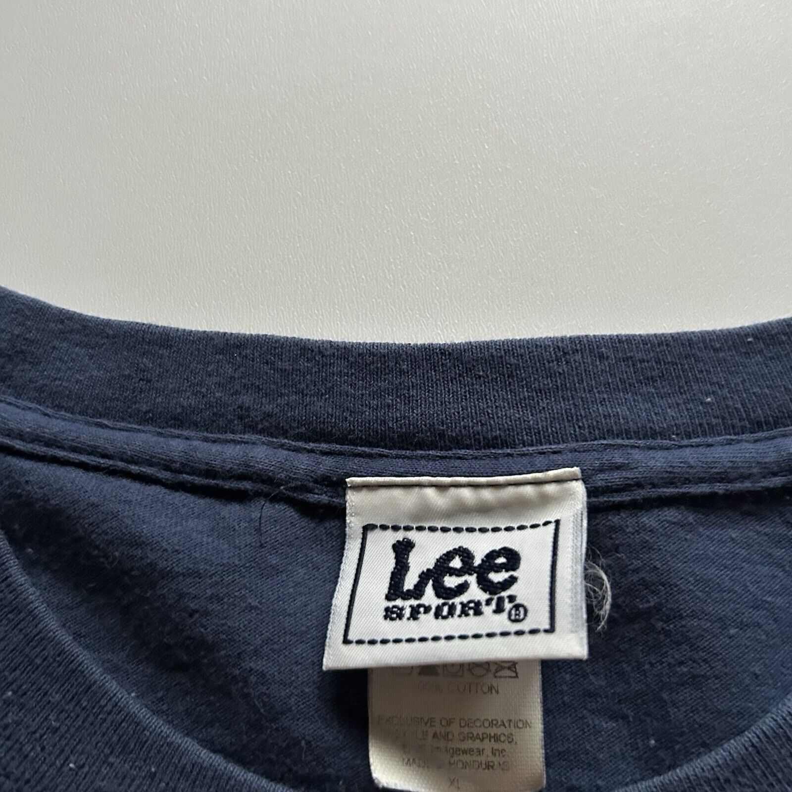 Lee Vintage Y2K Detroit Tigers MLB T Shirt 2XL Lee Sport Faded Size US XXL / EU 58 / 5 - 6 Thumbnail