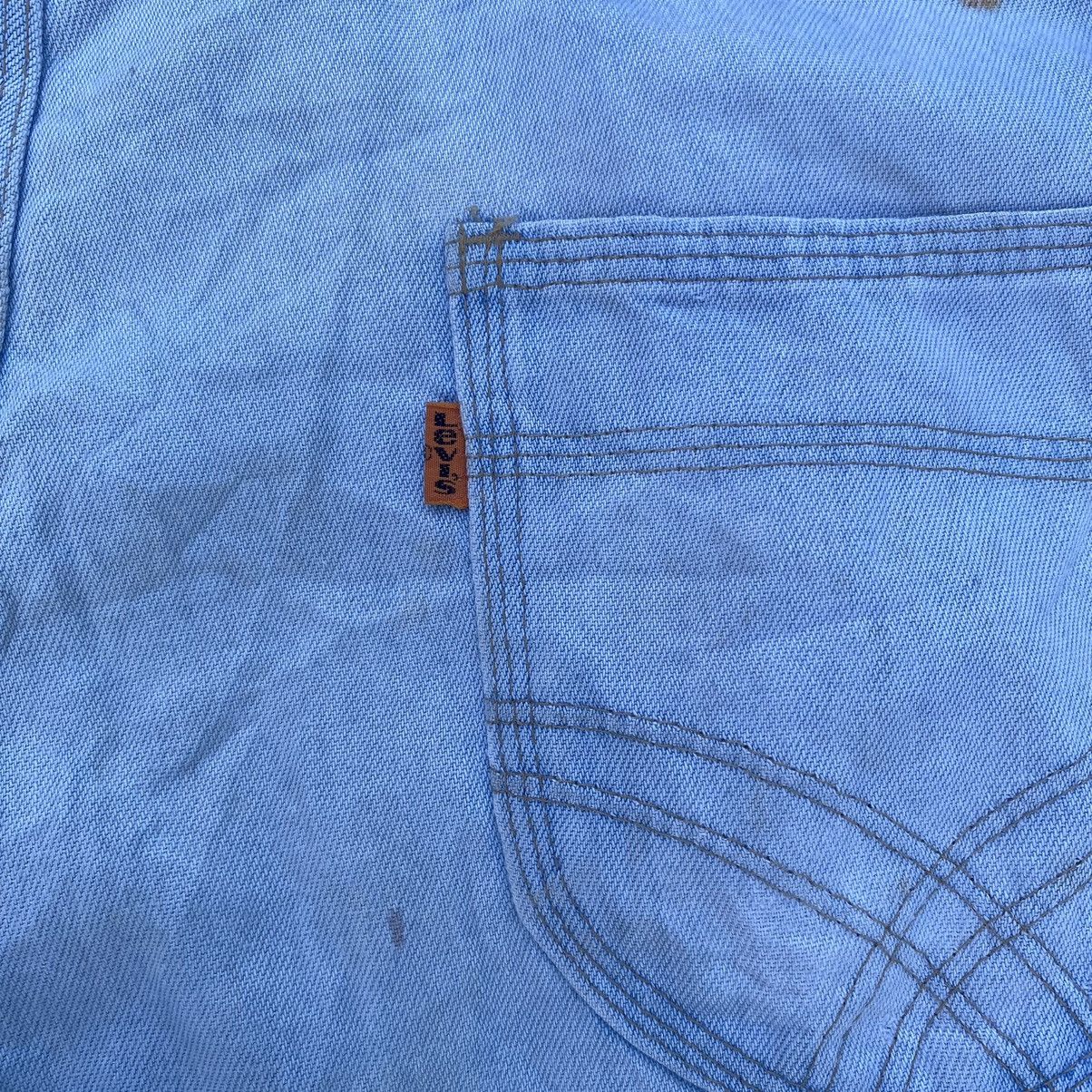 Levi's × Vintage Vintage Levis San Francisco Orange Tag Flare Denim Jeans Size US 34 / EU 50 - 13 Thumbnail