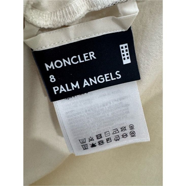 Moncler Palm Angels x Moncler Logo T-Shirt Off-White Men’s L Size US L / EU 52-54 / 3 - 7 Thumbnail