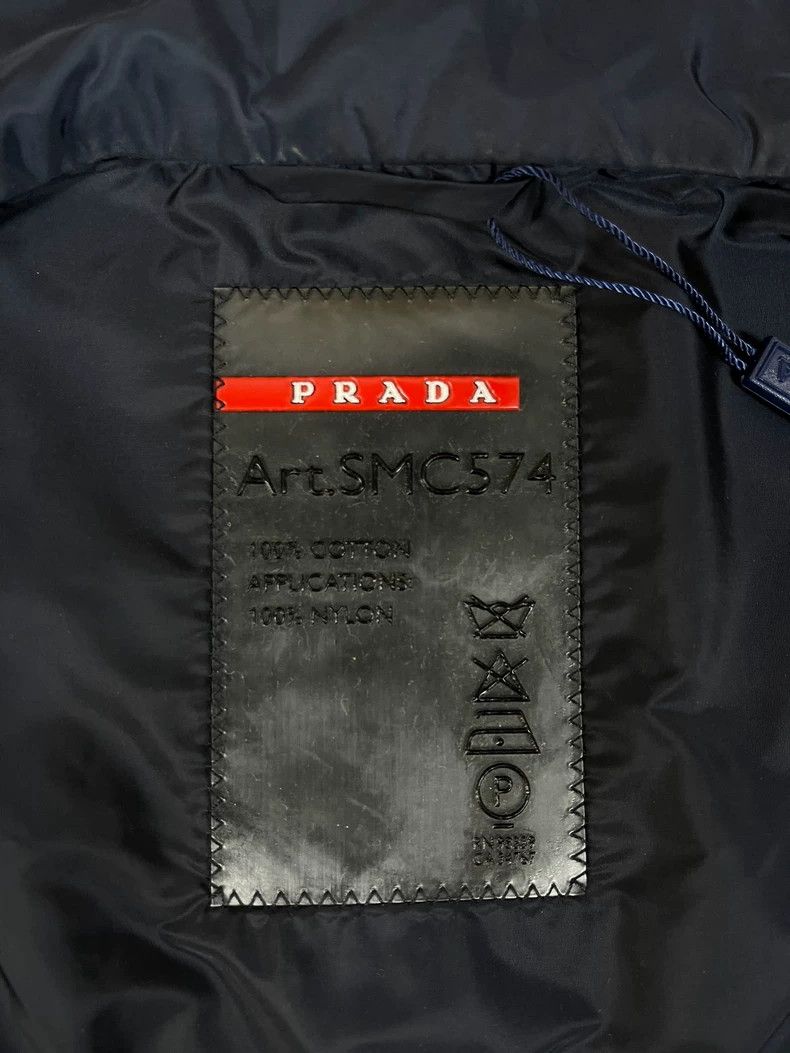 Prada Prada Dark blue stitching zipper jacket 2502-Nextarrow Size US M / EU 48-50 / 2 - 6 Thumbnail