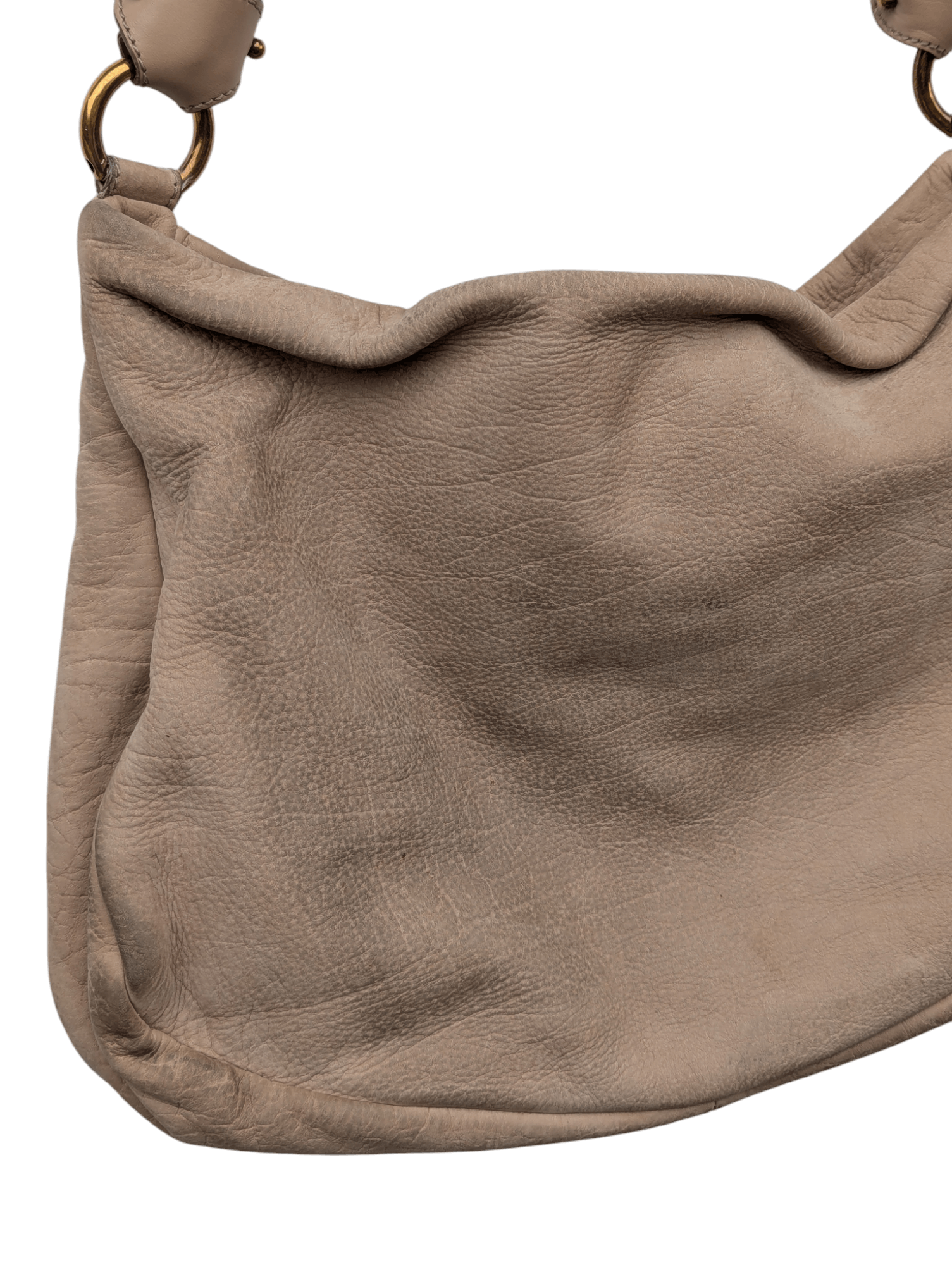 Salvatore Ferragamo Salvatore Ferragamo Brown Leather Ruched Bow Shoulder Bag Size ONE SIZE - 7 Thumbnail