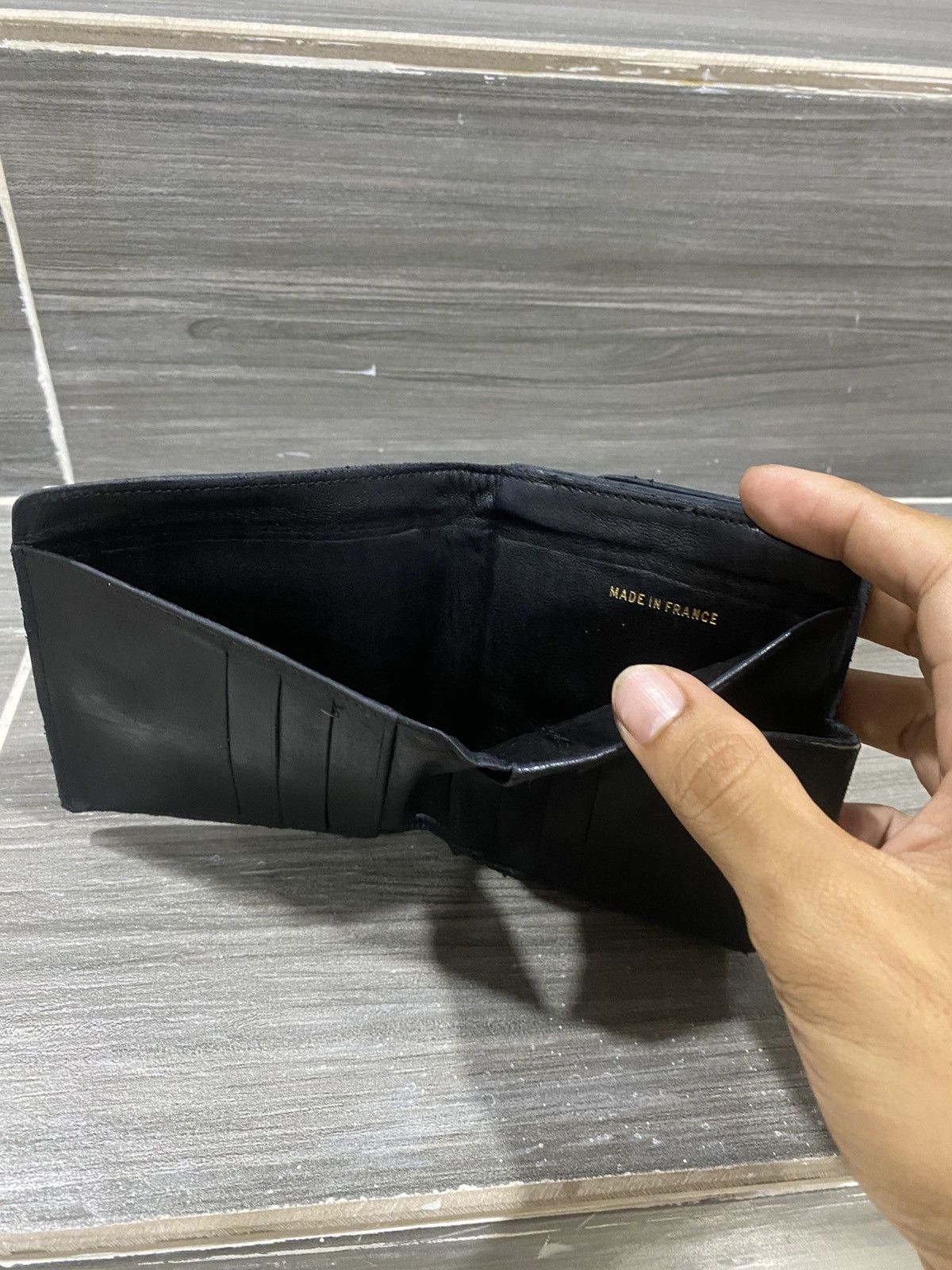 Chanel Chanel Black Leather CC Bifold Wallet Size ONE SIZE - 7 Thumbnail