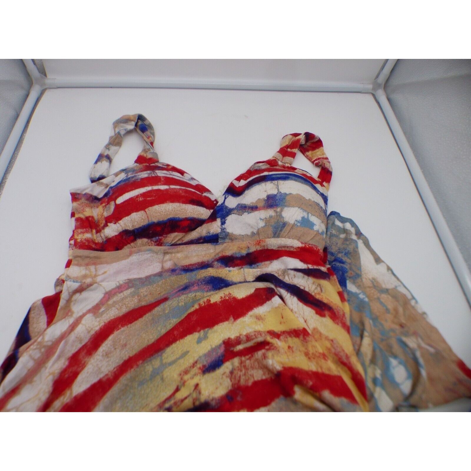 Other American Rag Junior’s Handkerchief-Hem, Red- multi, XS Size XS / US 0-2 / IT 36-38 - 9 Thumbnail