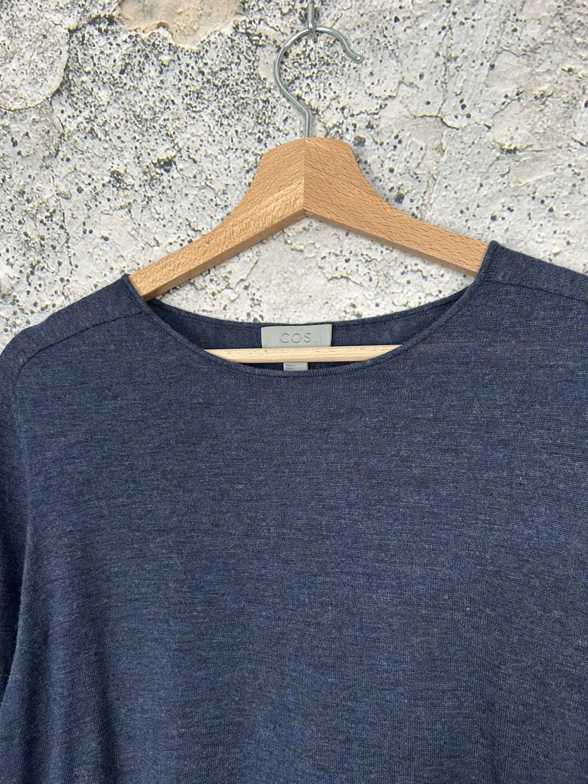 Cos Cos Avant Garde Wool Linen Sweater Designer Minimalist Size US M / EU 48-50 / 2 - 3 Thumbnail