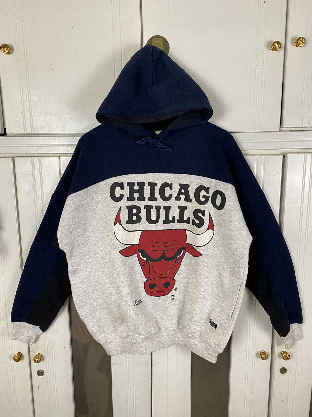 NBA Vintage Chicago Bulls Hoodies Size US L / EU 52-54 / 3 - 1 Thumbnail