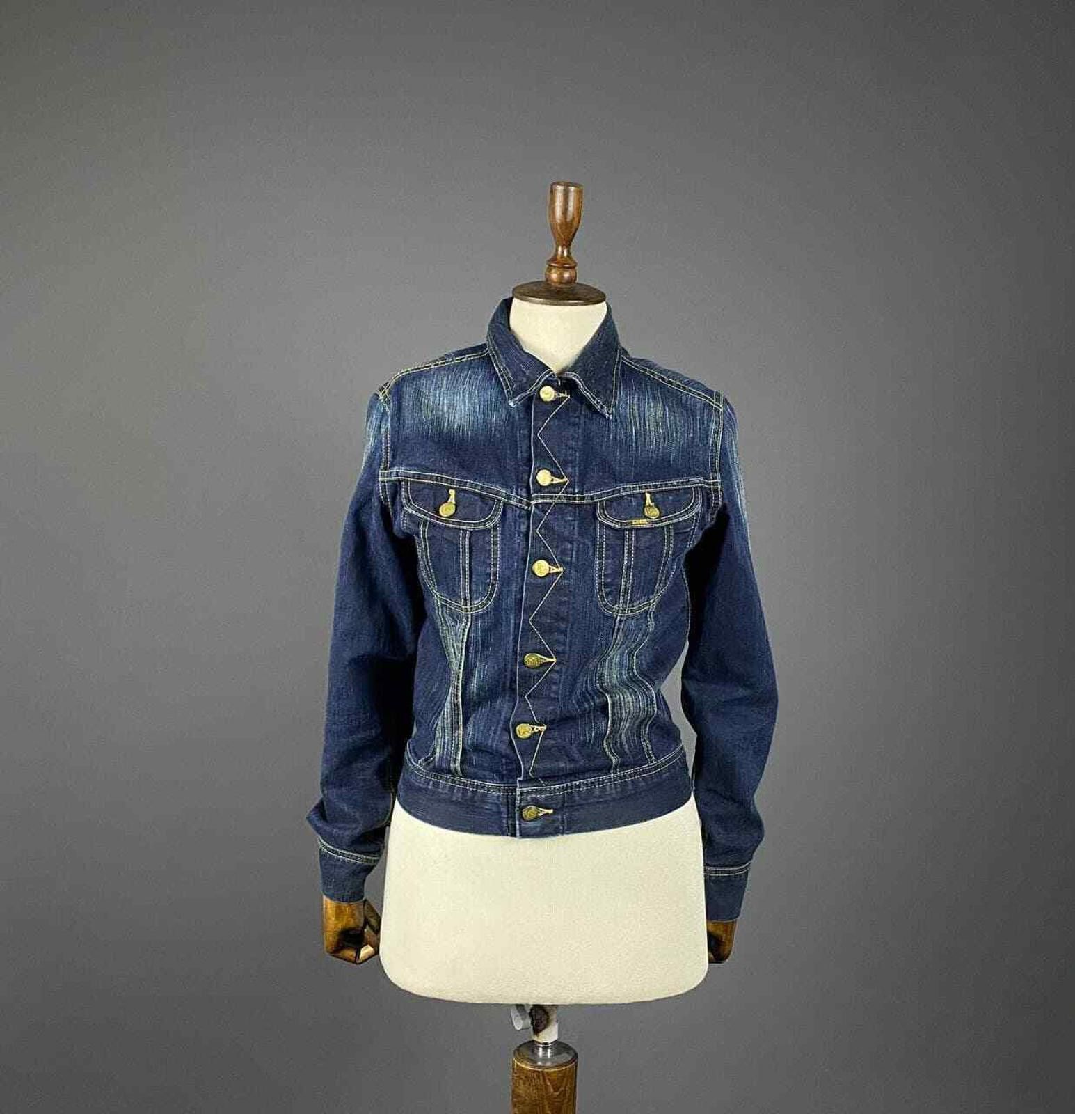 Lee Ladies Vintage Lee 101 J Blue Denim Jacket Size S Size S / US 4 / IT 40 - 1 Thumbnail