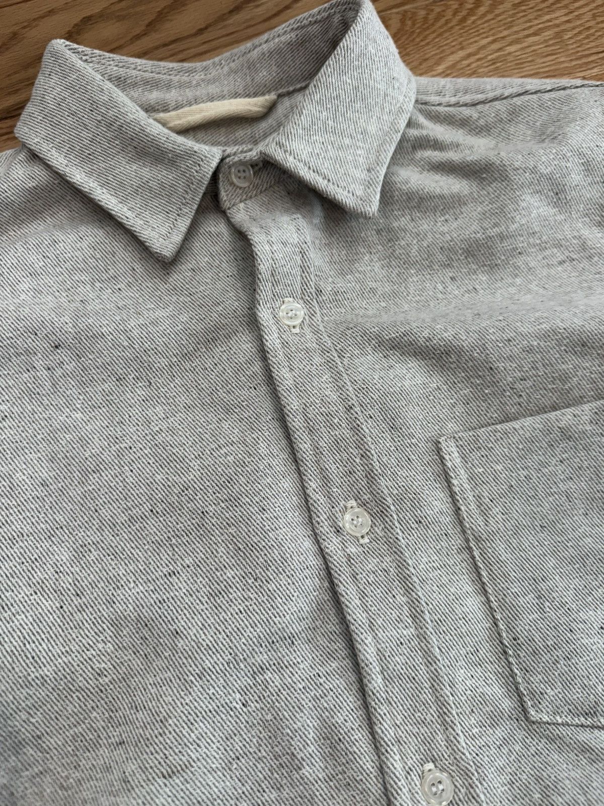 Rogue Territory Rogue territory Oxford Shirt // Reverse Brushed Flannel - M Size US M / EU 48-50 / 2 - 4 Thumbnail