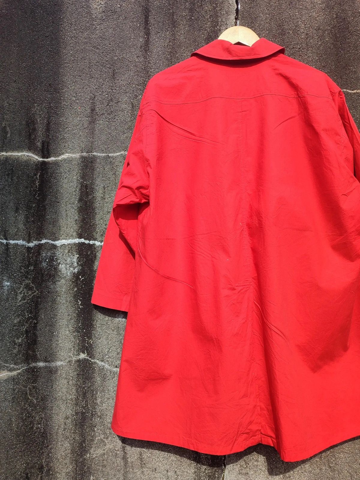 Burberry × Vintage Vintage Burberrys Red Swing Coat – Made in England Size L / US 10 / IT 46 - 9 Thumbnail