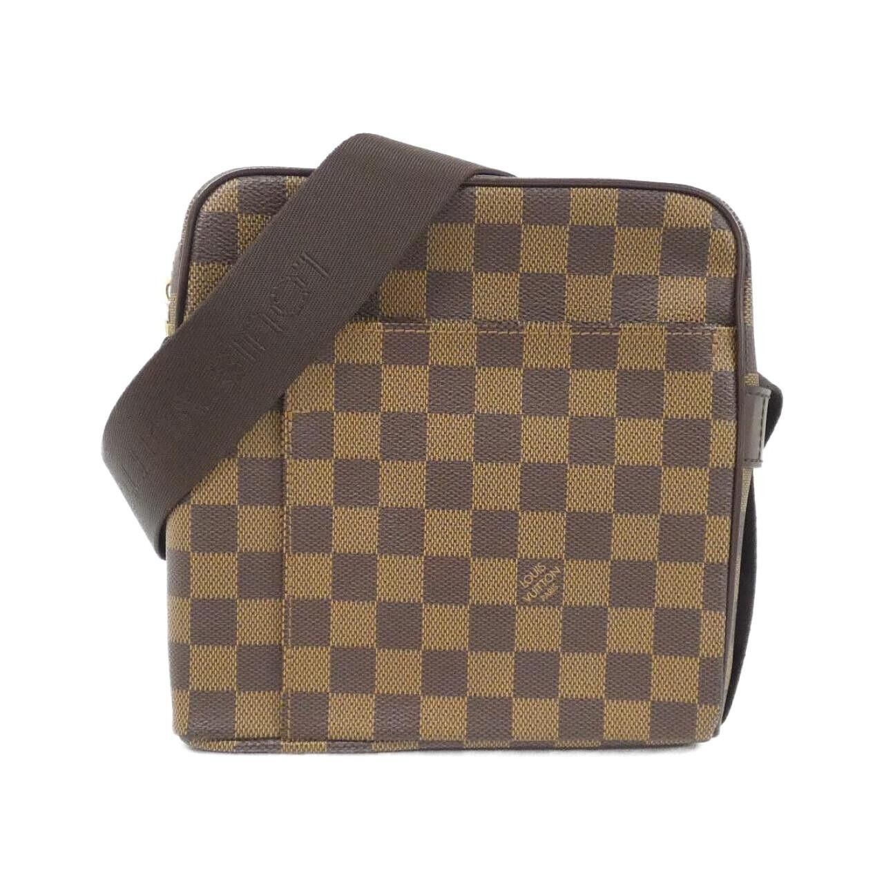Louis Vuitton Louis Vuitton Louis Vuitton Damier Olaf Shoulder Bag Textile Shoulder Bag N41442 DUTY FREE for USA Size ONE SIZE - 1 Thumbnail