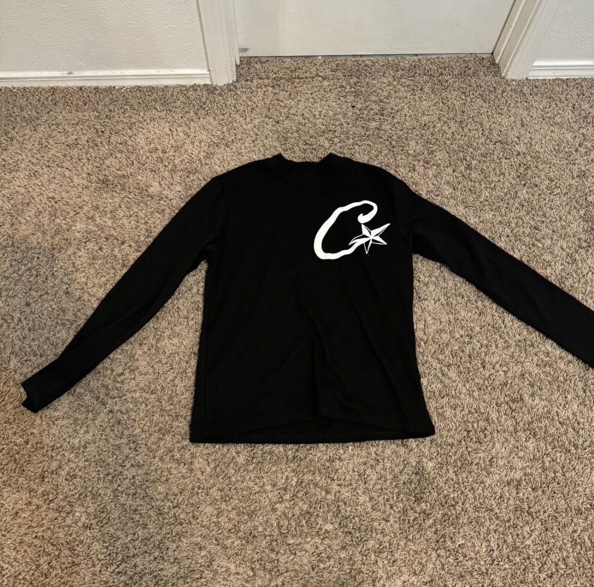 Corteiz Corteiz Long Sleeve Thermal Black Size US M / EU 48-50 / 2 - 1 Thumbnail