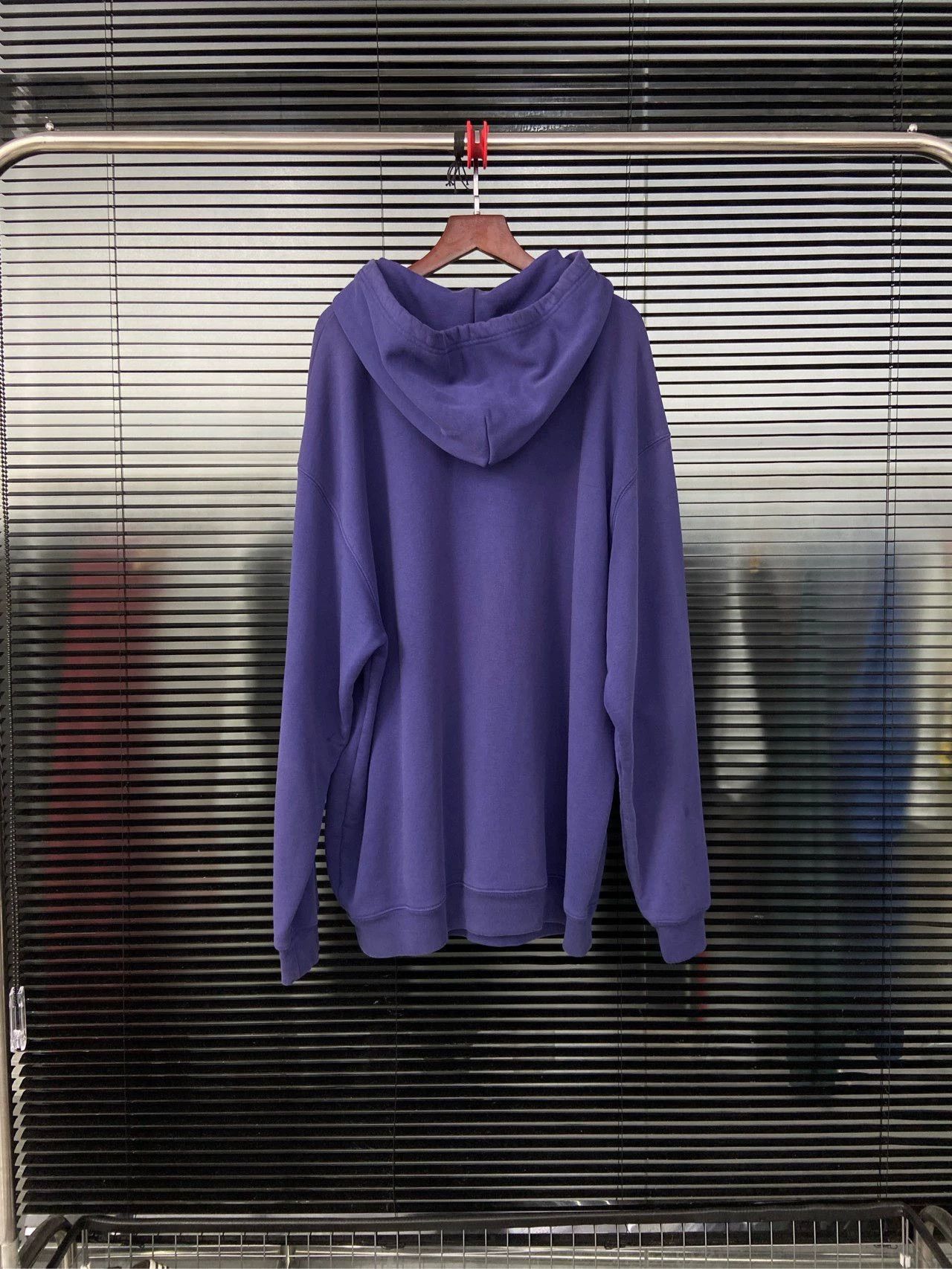 Balenciaga Balenciaga Email Letter Pattern Logo Blue Purple Hoodie Size US XL / EU 56 / 4 - 2 Thumbnail
