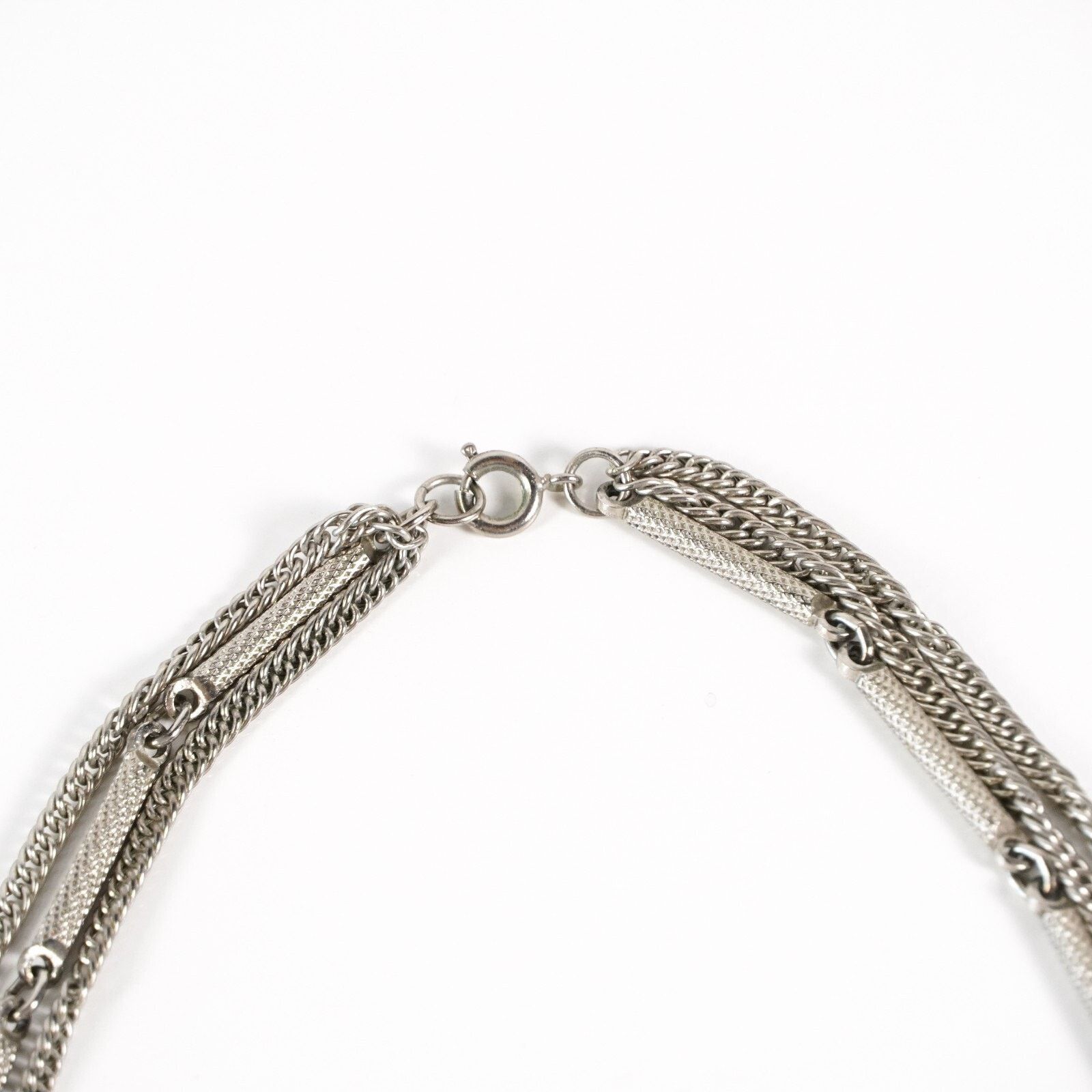 Other Stainless Steel Threaded Bar Cuban Chain Link Necklace Size ONE SIZE - 5 Thumbnail