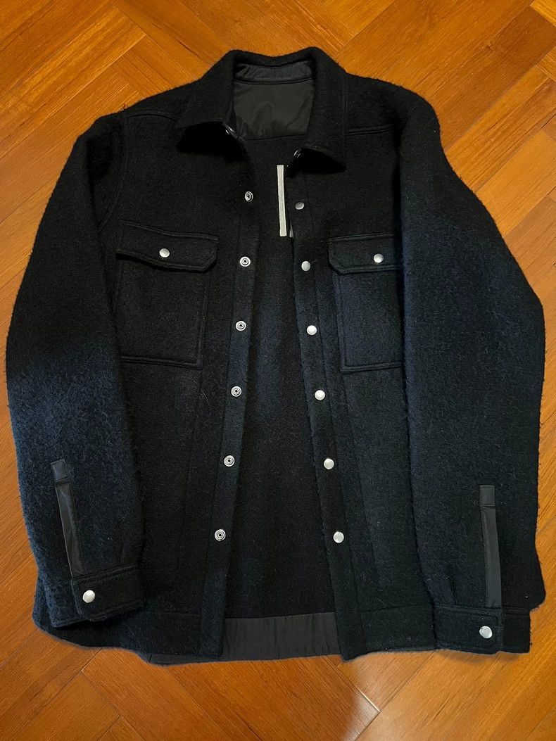 Rick Owens Wool shirt jacket-2505