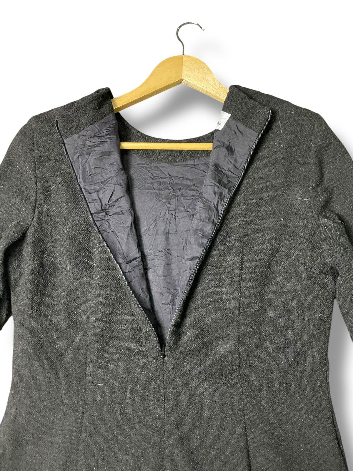 Les Copains × Vintage Les Copains x Vintage Women Fleece Dress (31) Size S / US 4 / IT 40 - 5 Thumbnail