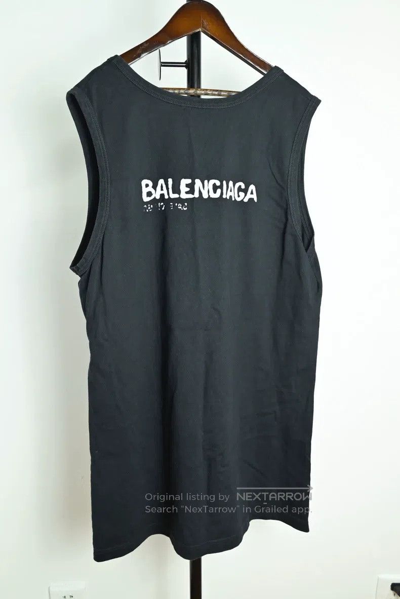 Balenciaga Balenciaga Graffiti Vest Size US M / EU 48-50 / 2 - 3 Thumbnail