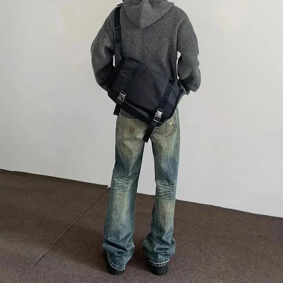 Japanese Brand Y2k Vintage Blue Distressed Casual Fashion Jeans Size US 32 / EU 48 - 5 Thumbnail