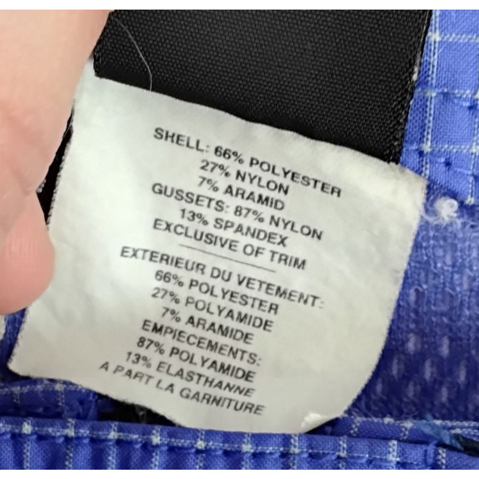 Patagonia Patagonia Super Alpine Ski Bibs Men's L Blue Grid VTG 90's Size US 36 / EU 52 - 10 Thumbnail