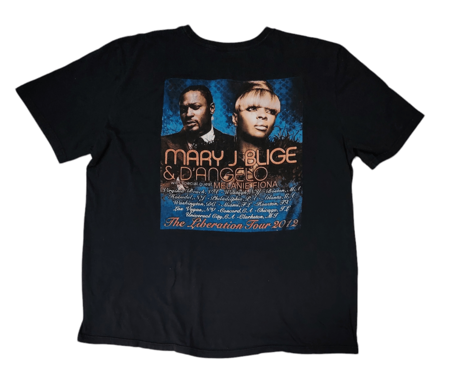 Band Tees × Rap Tees × Vintage Mary J Blige tour 2012 Size US XXL / EU 58 / 5 - 1 Thumbnail