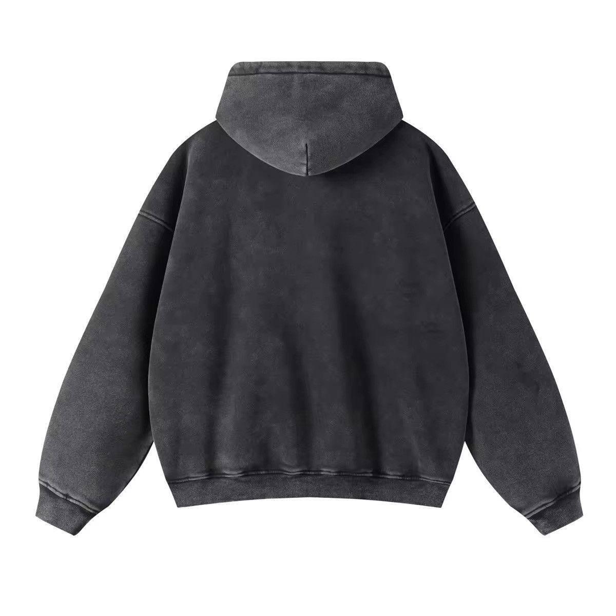 Japanese Brand Faded Zippered Hoodie Size US XL / EU 56 / 4 - 2 Thumbnail