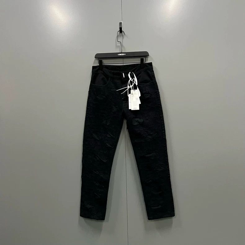 Givenchy Boro Black Denim Pants 2506-Nextarrow