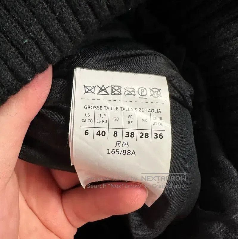 Max Mara MaxMara Black Alpaca Wool Women's Jacket . Size M / US 6-8 / IT 42-44 - 5 Thumbnail