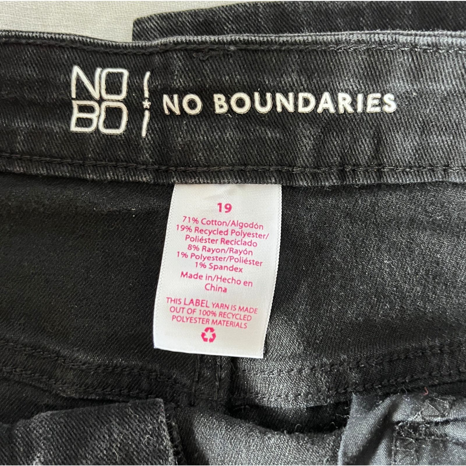 Other Black Denim No Boundaries Jeans Size 19 Size 25" / US 0 / IT 36 - 3 Thumbnail