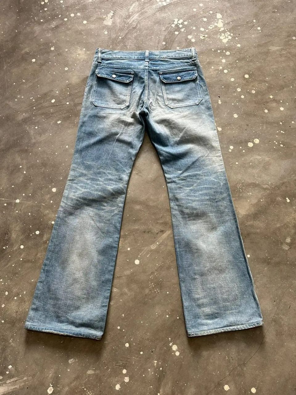 Other Delay by Win And Sons FLared bush Jeans Denim Size US 31 - 9 Thumbnail