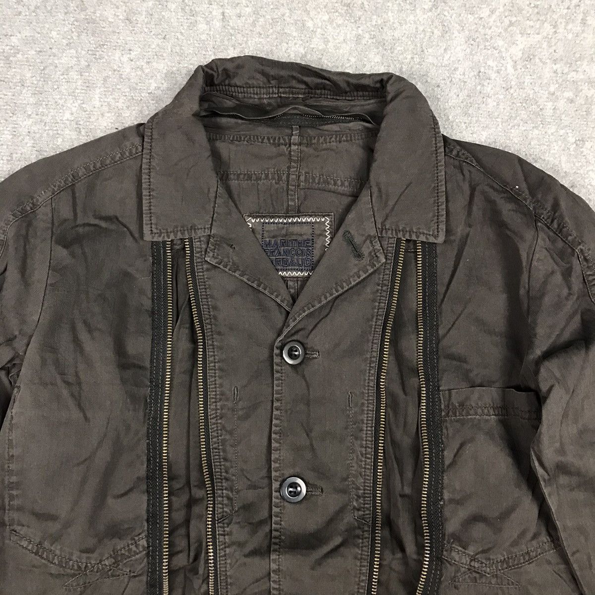 Marithe + Francois Girbaud Marithe Francois girbaud Double Zipped Jacket Size US M / EU 48-50 / 2 - 8 Thumbnail