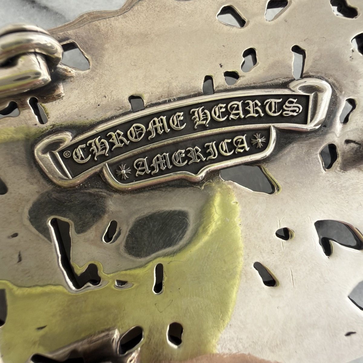 Chrome Hearts Chrome Hearts Cemetery Belt Buckle Size ONE SIZE - 5 Thumbnail