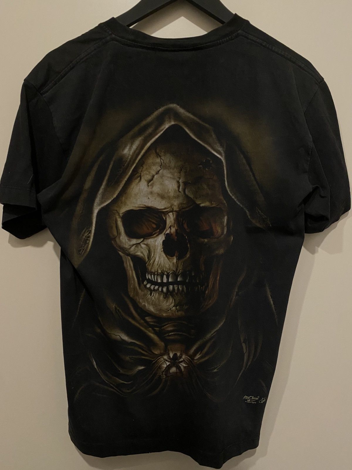 Vintage Vintage Kool Change Grim Reaper Double-Sided Graphic Tee Size US M / EU 48-50 / 2 - 6 Thumbnail
