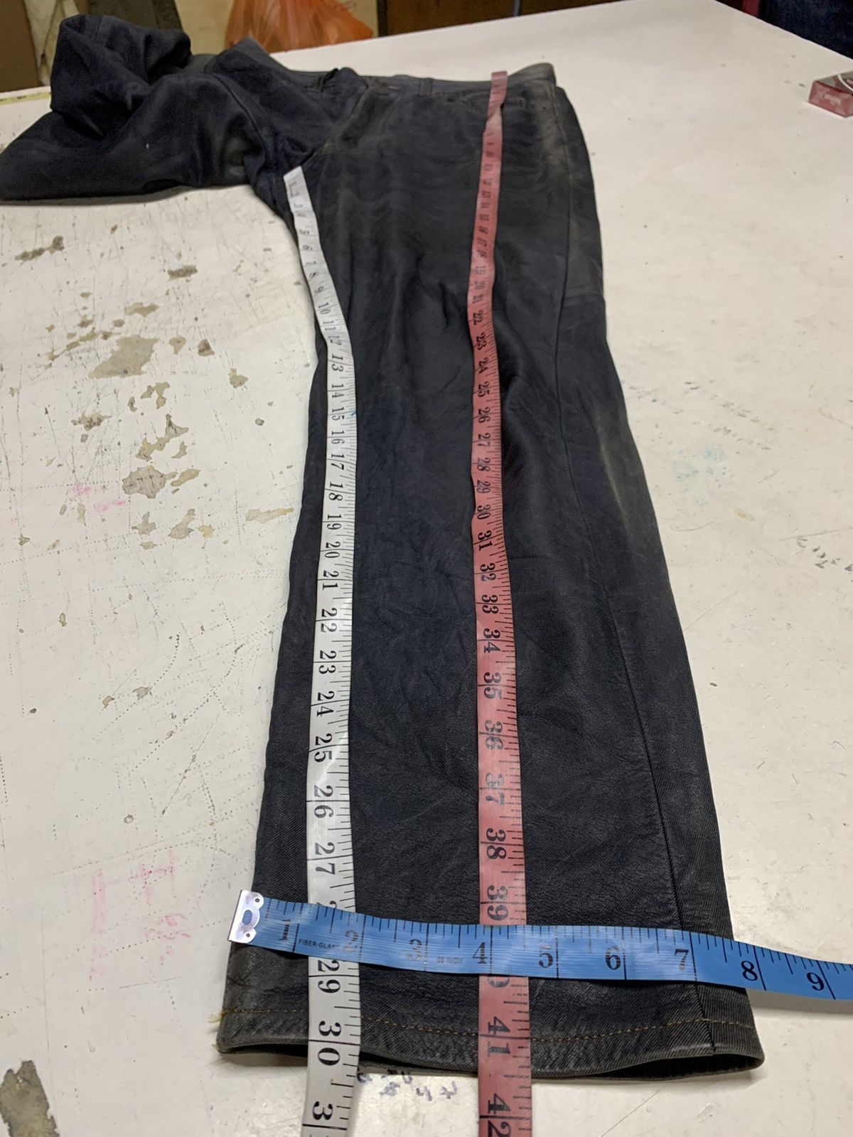 Genuine Leather EX explorer jeans KWP LEATHER Size US 32 / EU 48 - 22 Thumbnail