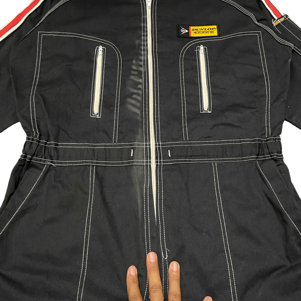 Dunlop Vintage Dunlop Motorsport Racing Coverall Size US 34 / EU 50 - 12 Thumbnail